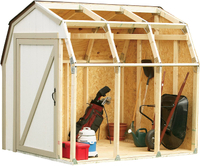 Benutzerdefiniertes Shed-Kit mit Barn-Dach