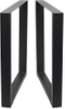 Quadratische Form Stahl Büroetisch Beine Metall Computer Schreibtischbanken